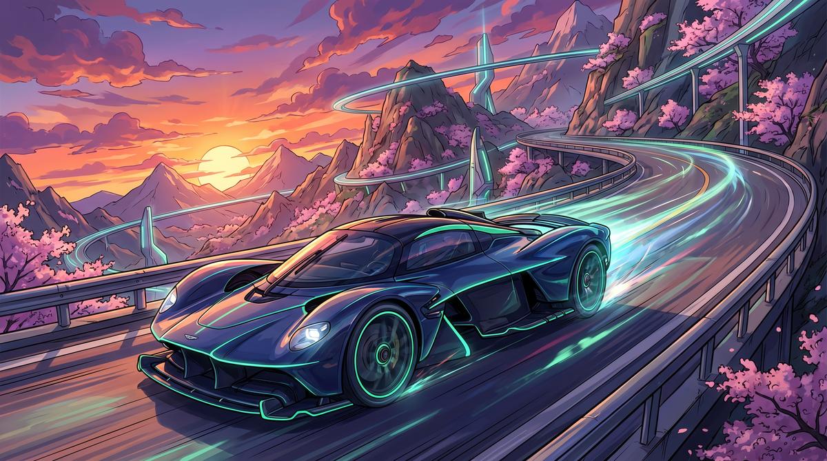 精神小妹-阿斯顿马丁动漫