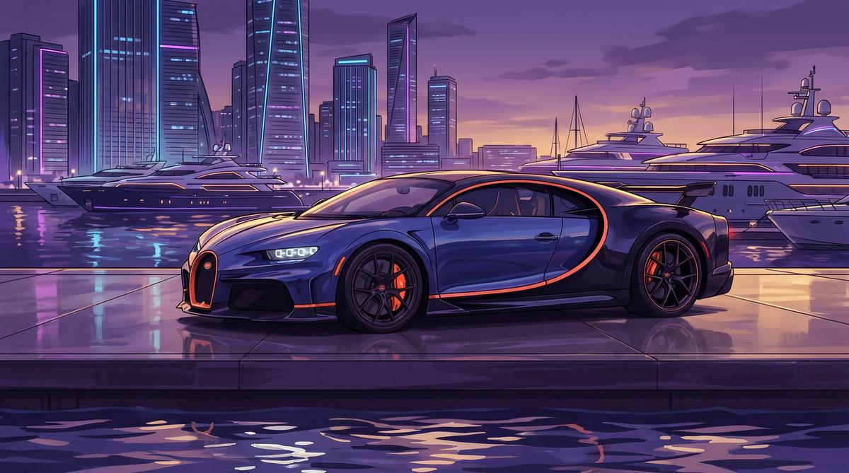 精神小妹-布加迪传奇动漫